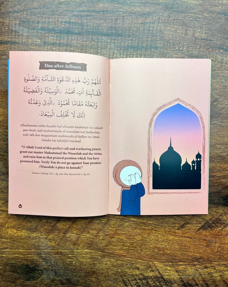 50+ Essential Duas - Book for Kids
